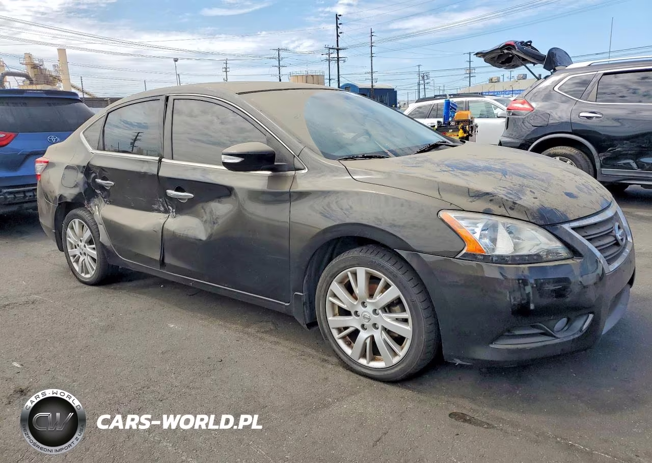 2015 Nissan Sentra Sl VIN:3N1AB7AP1FY349978 - 4