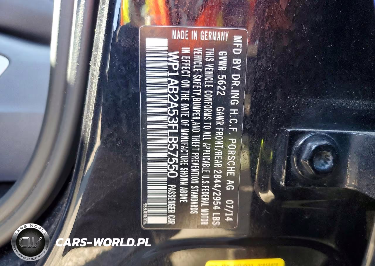 2015 Porsche Macan S VIN:WP1AB2A53FLB57550 - 13