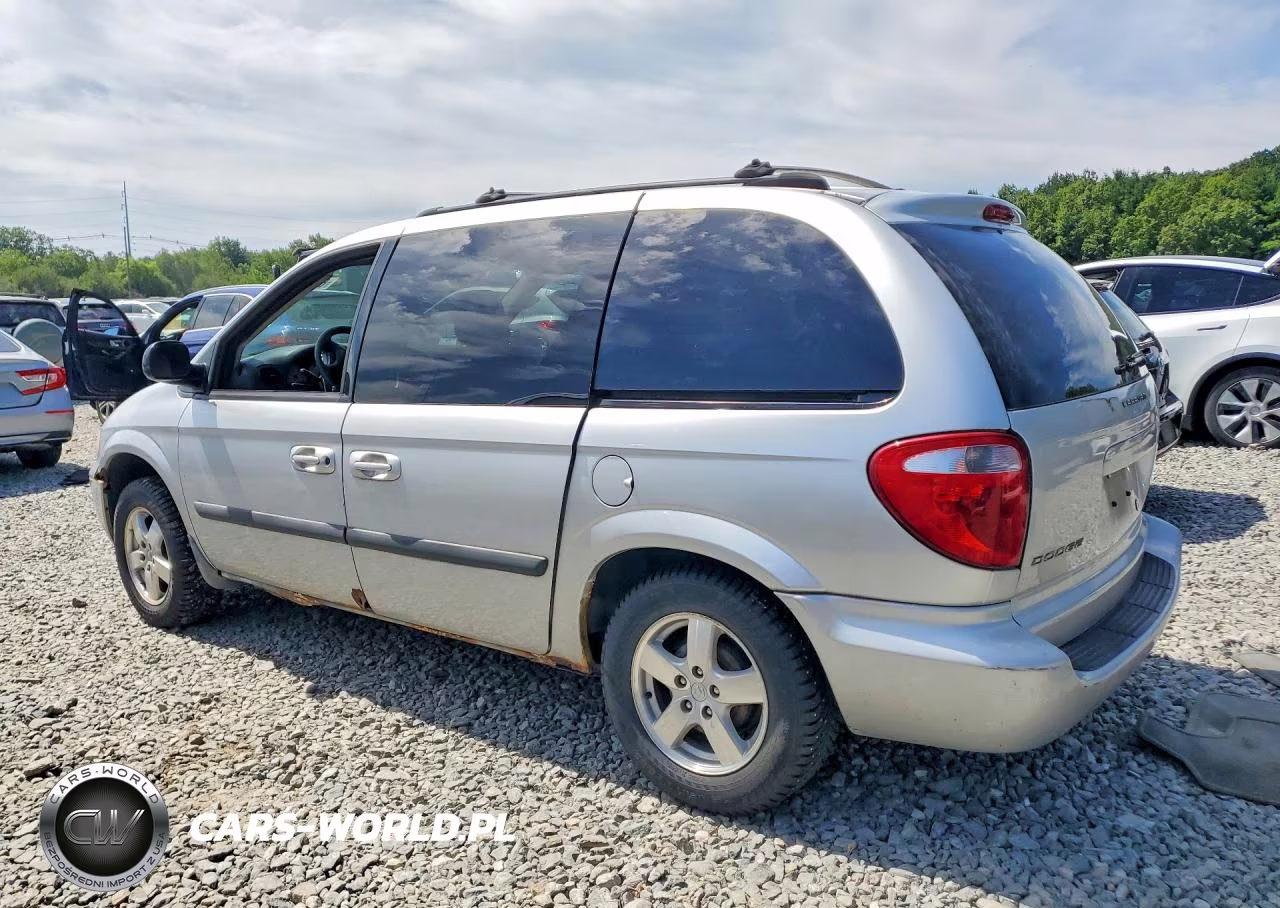 2006 Dodge Caravan Sxt VIN:1D4GP45R36B502140 - 2
