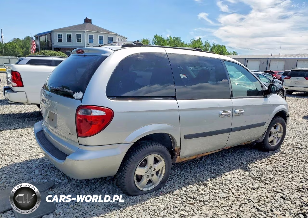2006 Dodge Caravan Sxt VIN:1D4GP45R36B502140 - 3