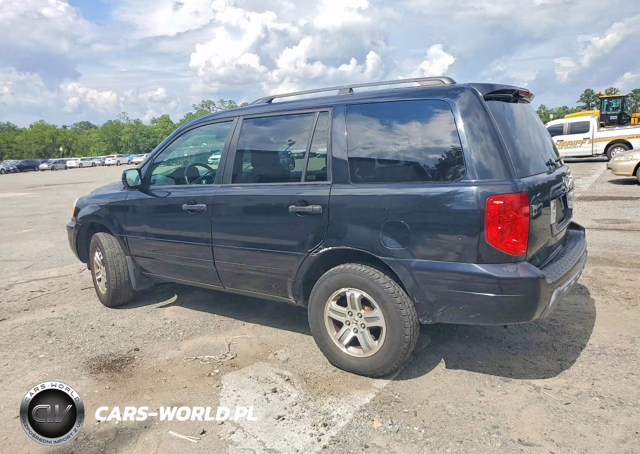 2004 Honda Pilot Exl VIN:2HKYF18564H543384 - 2