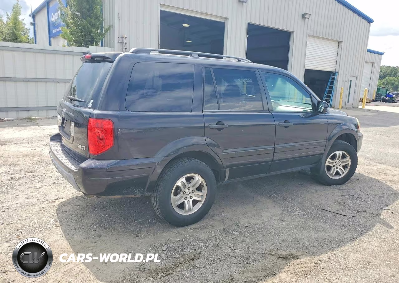 2004 Honda Pilot Exl VIN:2HKYF18564H543384 - 3
