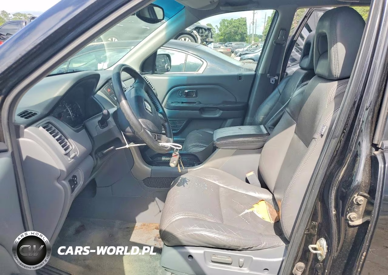 2004 Honda Pilot Exl VIN:2HKYF18564H543384 - 7