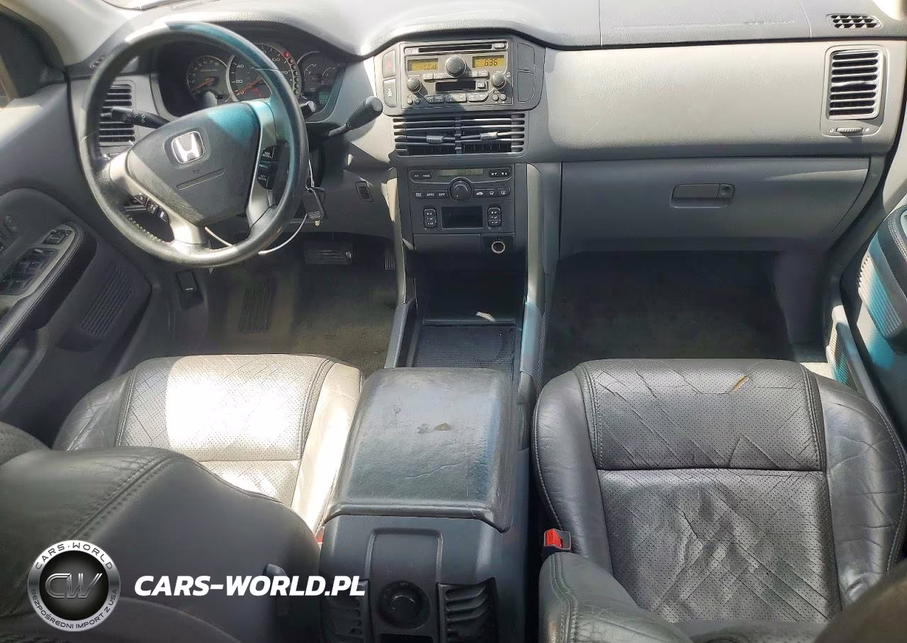 2004 Honda Pilot Exl VIN:2HKYF18564H543384 - 8