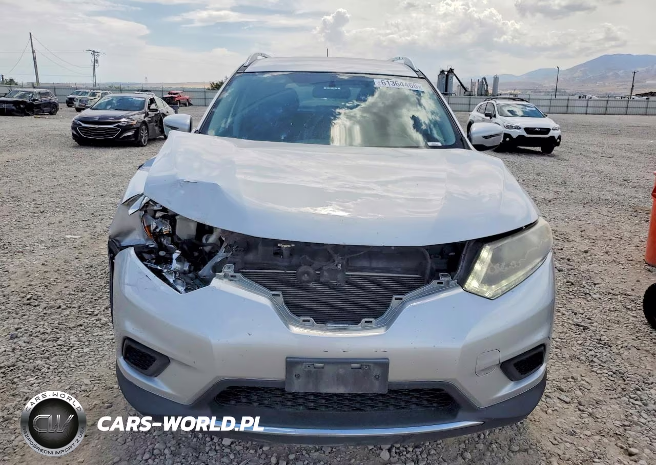 2016 Nissan Rogue S VIN:KNMAT2MV9GP644305 - 5