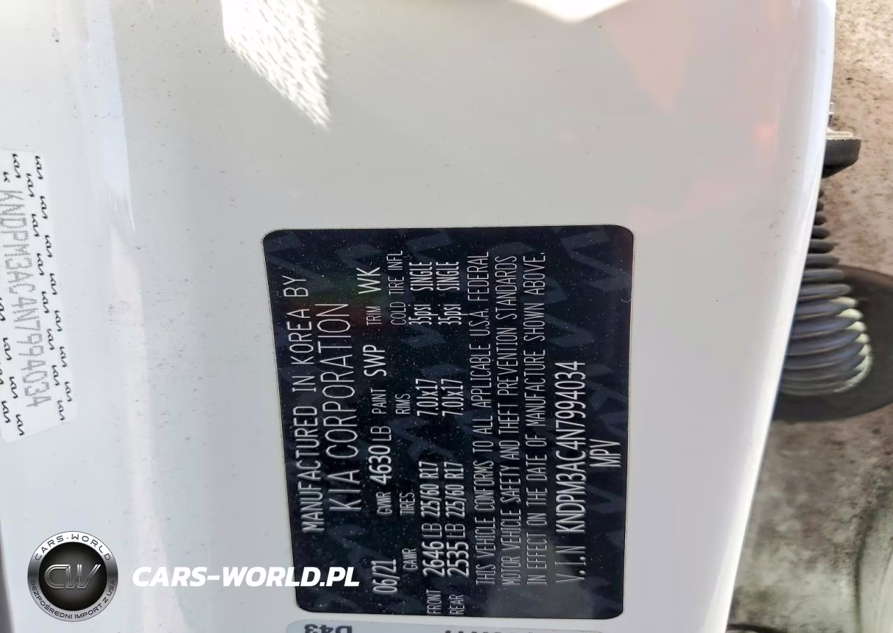 2022 Kia Sportage Lx VIN:KNDPM3AC4N7994034 - 13