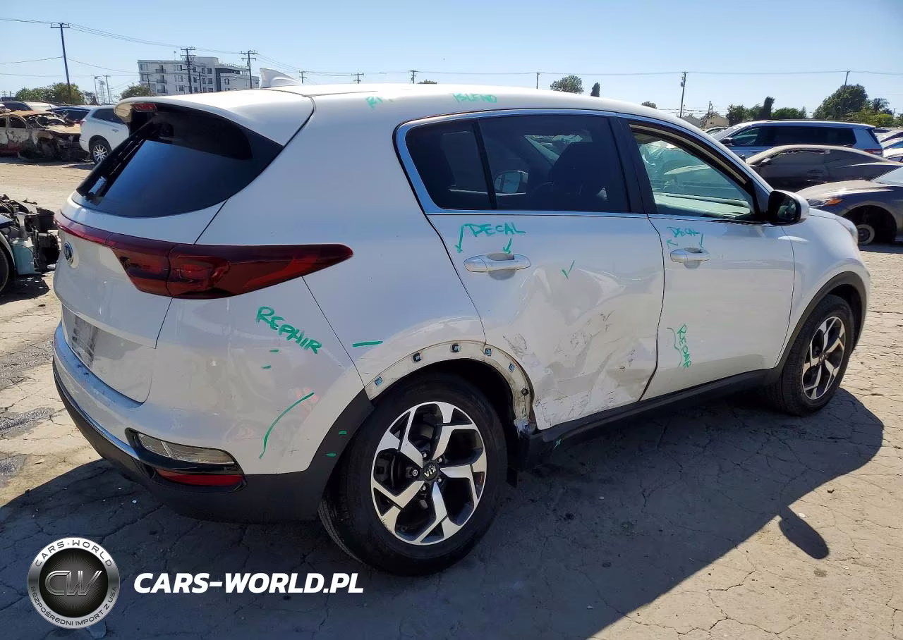 2022 Kia Sportage Lx VIN:KNDPM3AC4N7994034 - 3