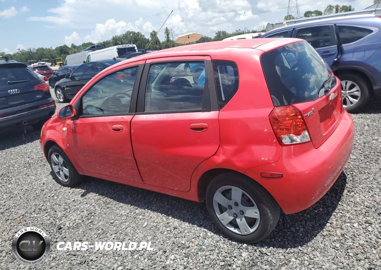 2008 Chevrolet Aveo Base VIN:KL1TD666X8B255424 - 2