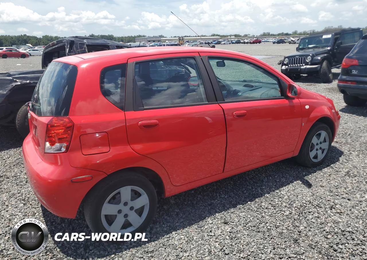 2008 Chevrolet Aveo Base VIN:KL1TD666X8B255424 - 3