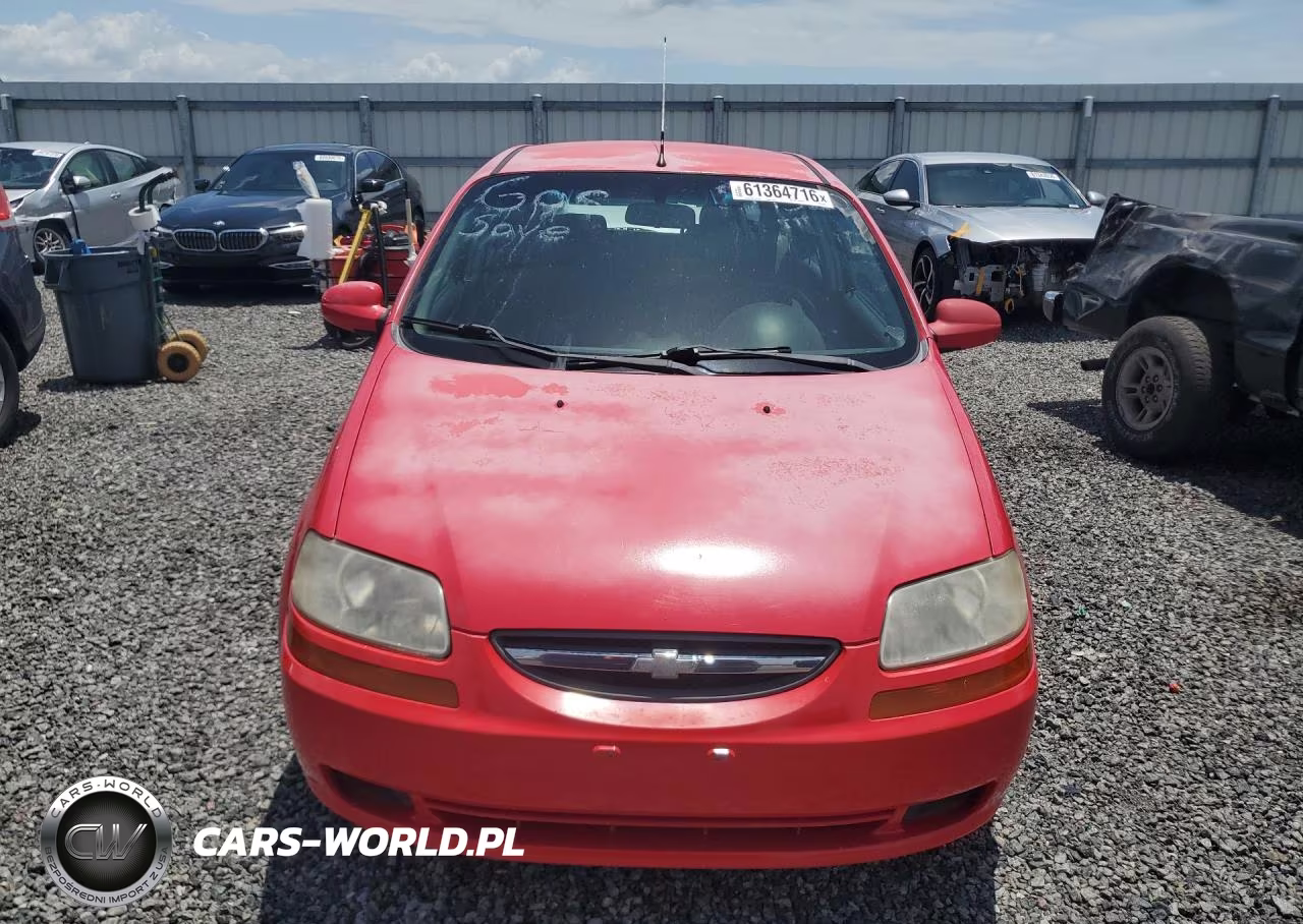 2008 Chevrolet Aveo Base VIN:KL1TD666X8B255424 - 5