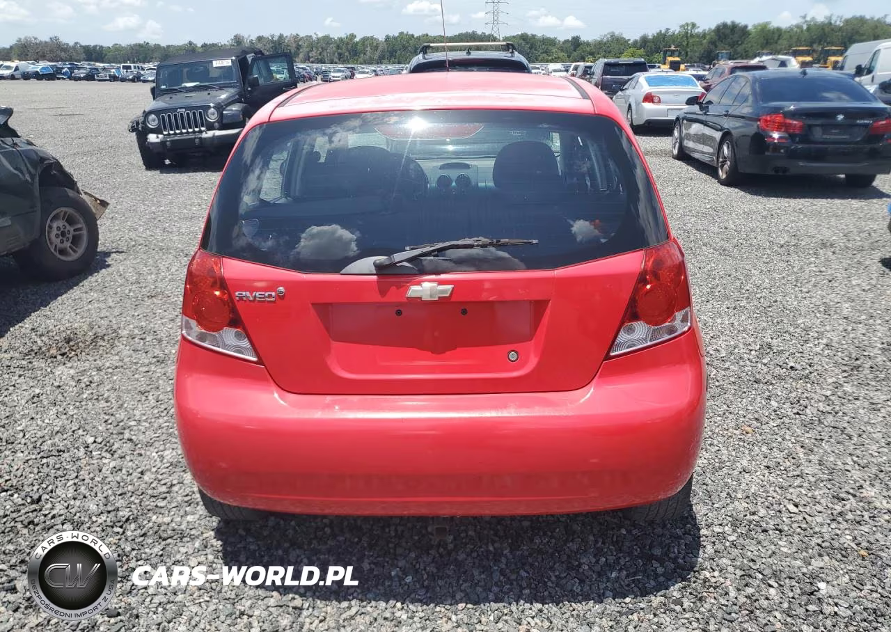 2008 Chevrolet Aveo Base VIN:KL1TD666X8B255424 - 6