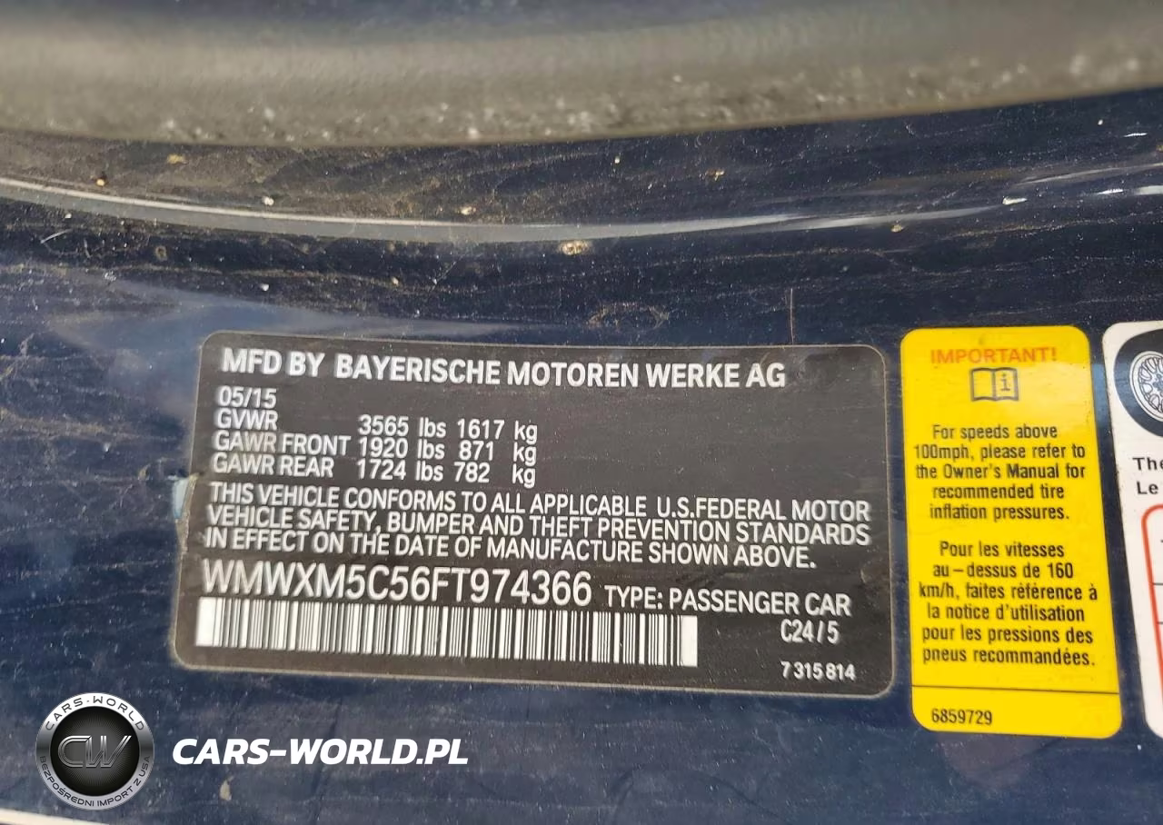 2015 Mini Cooper VIN:WMWXM5C56FT974366 - 12