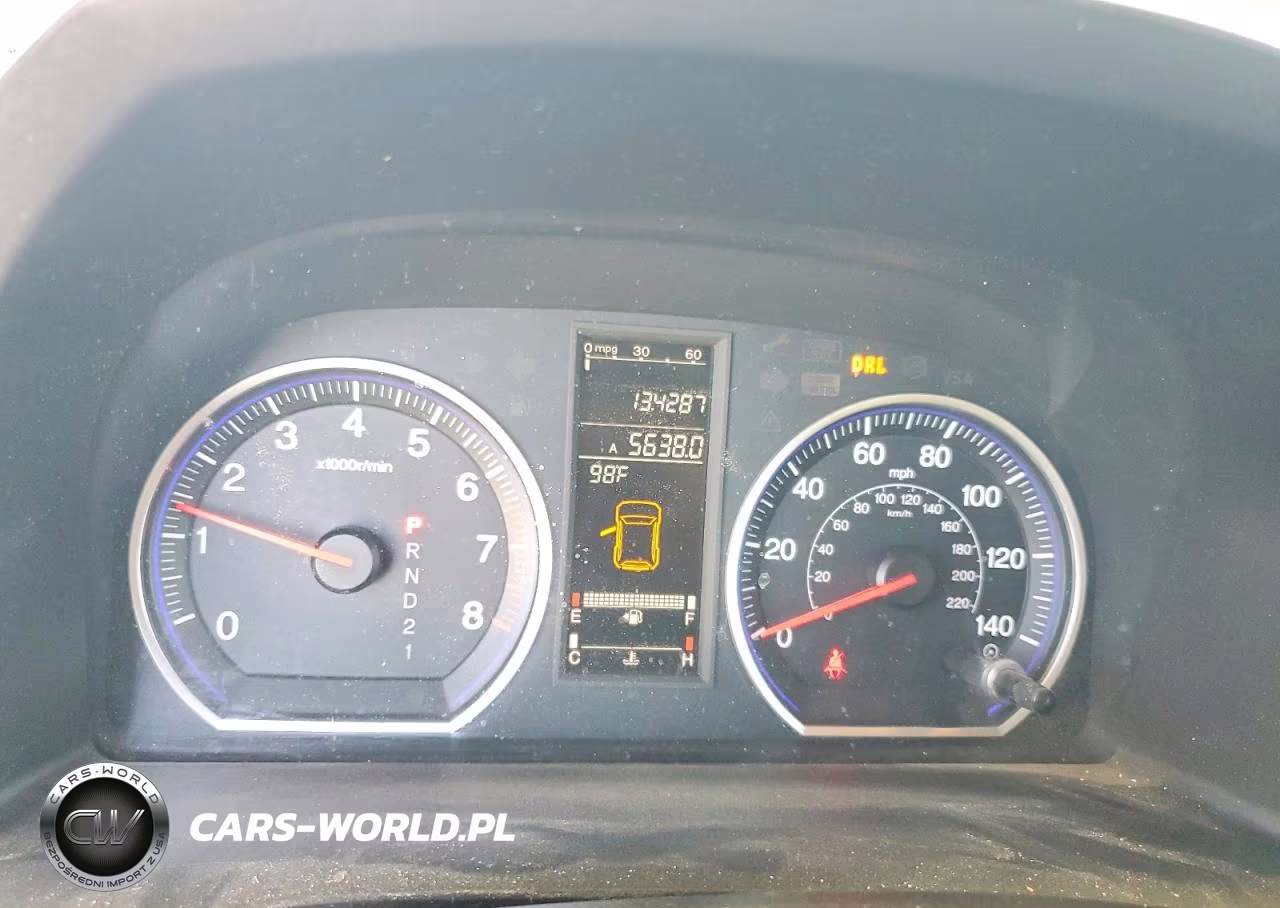 2009 Honda Cr-V Exl VIN:5J6RE48779L000875 - 9