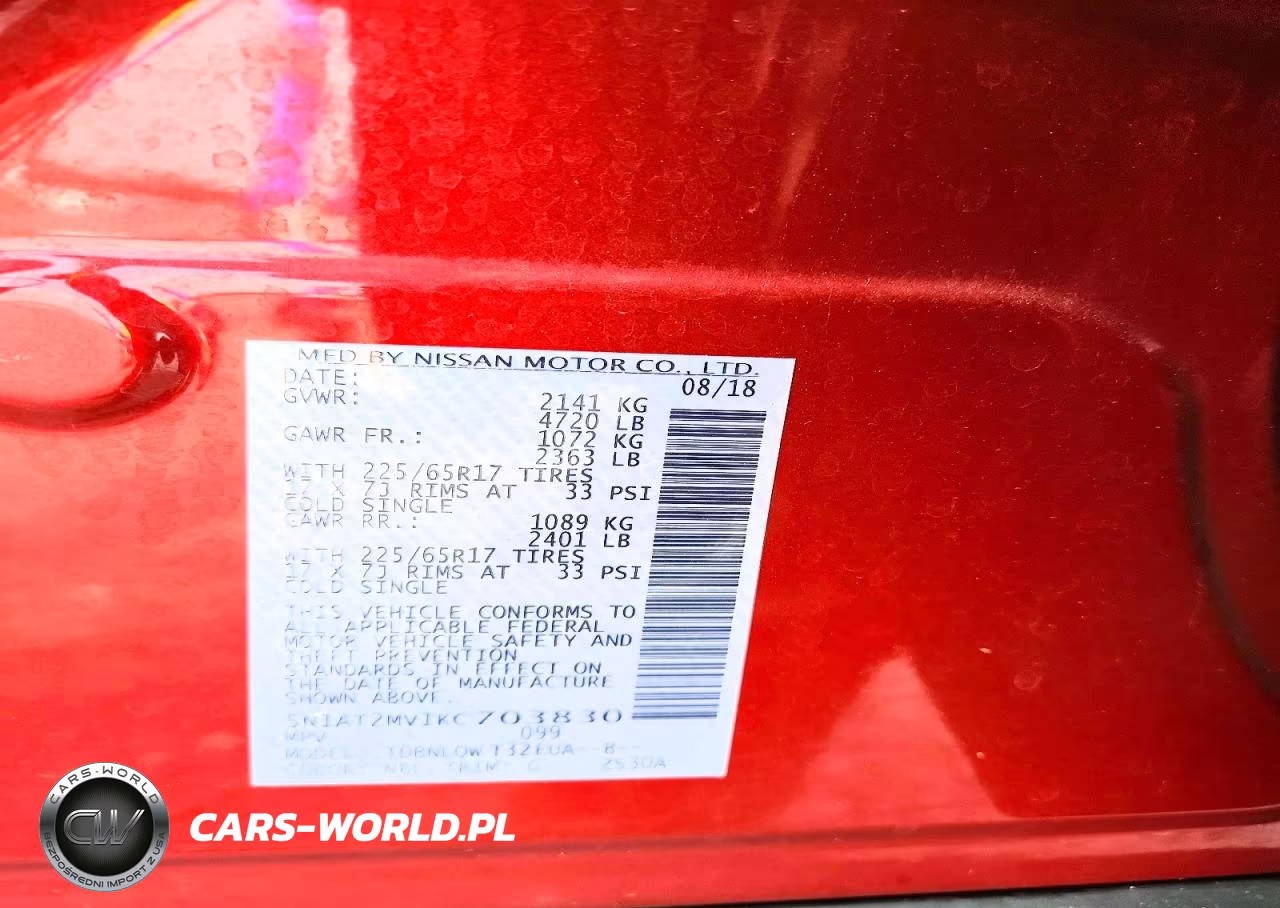 2019 Nissan Rogue Sv VIN:5N1AT2MV1KC703830 - 12
