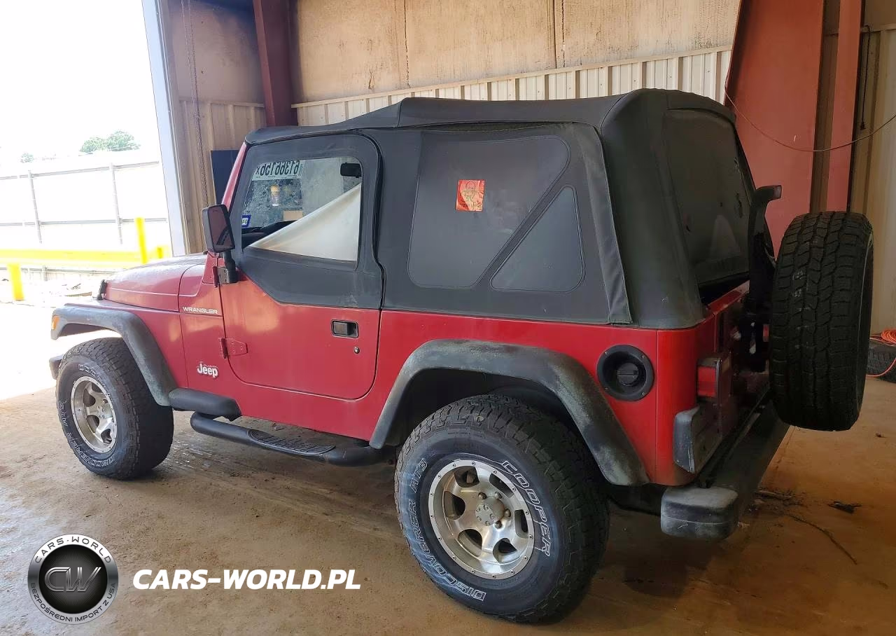 2000 Jeep Wrangler - Tj Se VIN:1J4FA29P9YP786199 - 2