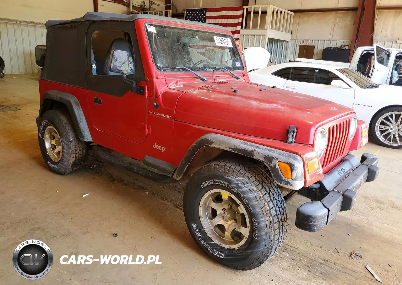 2000 Jeep Wrangler - Tj Se VIN:1J4FA29P9YP786199 - 4