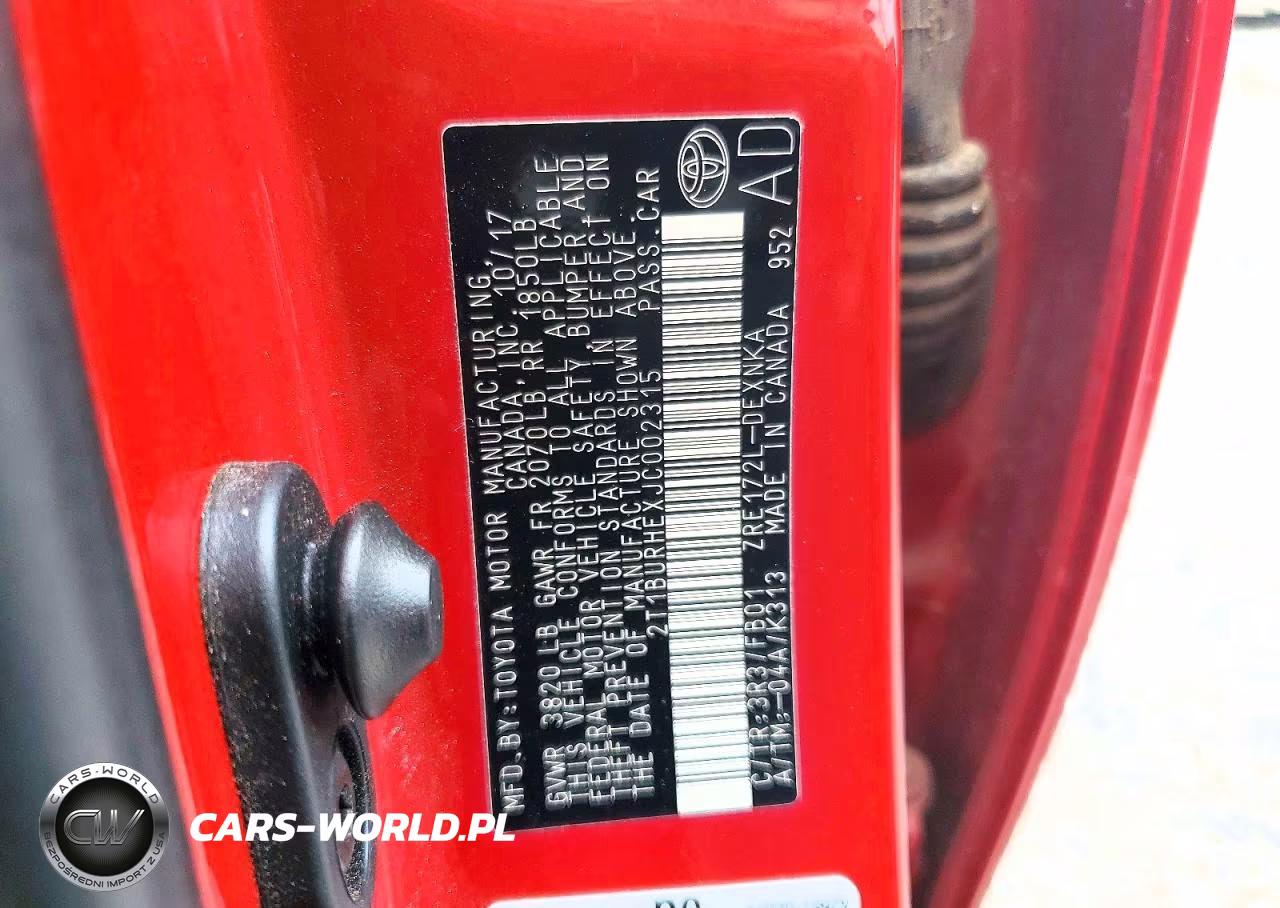 2018 Toyota Corolla Le VIN:2T1BURHEXJC002315 - 13