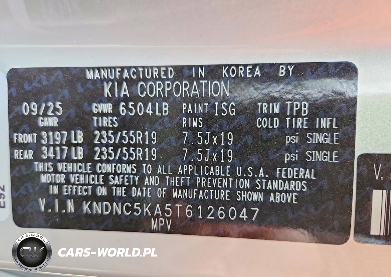 2026 Kia Carnival Ex VIN:KNDNC5KA5T6126047 - 14