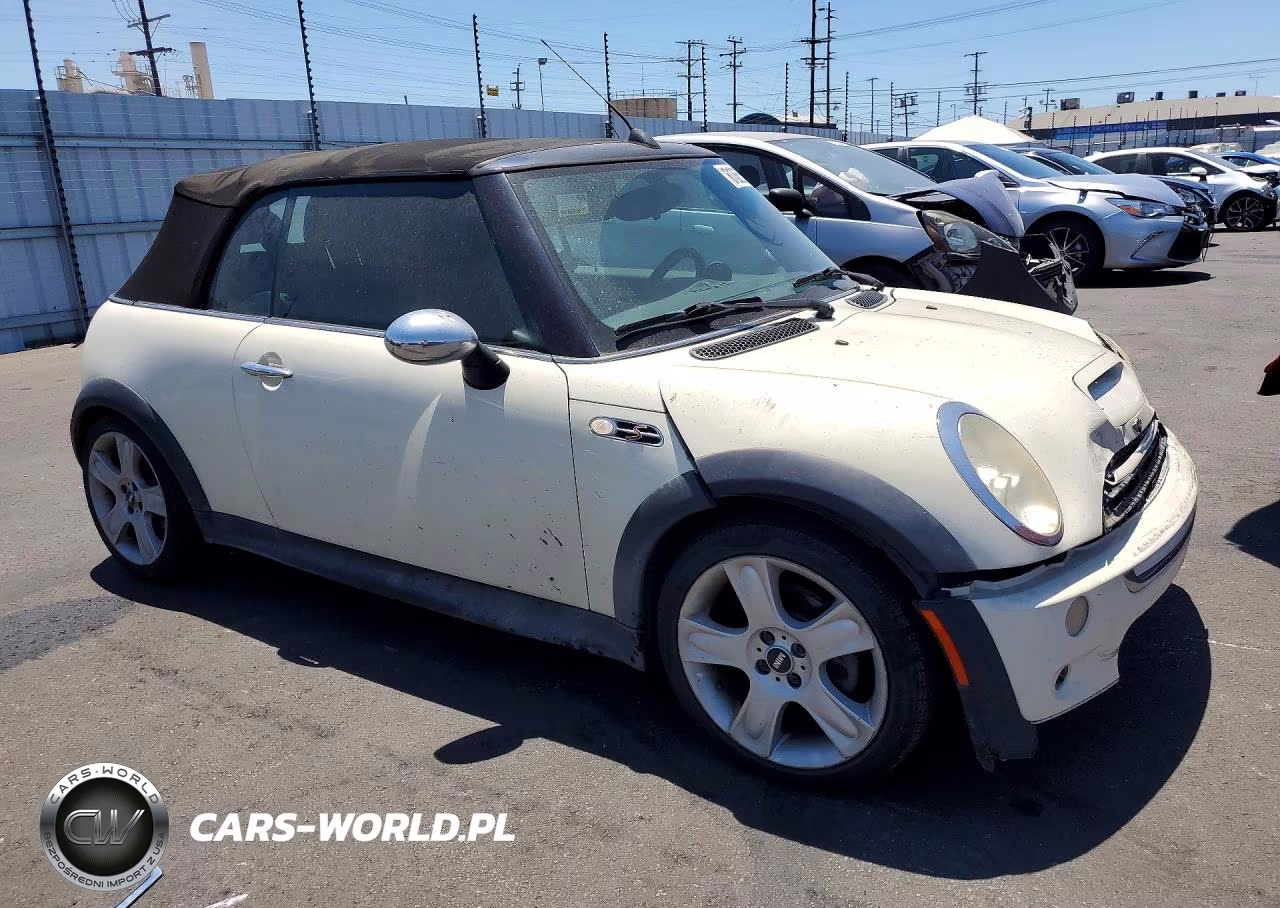 2006 Mini Cooper S VIN:WMWRH33566TF89054 - 4