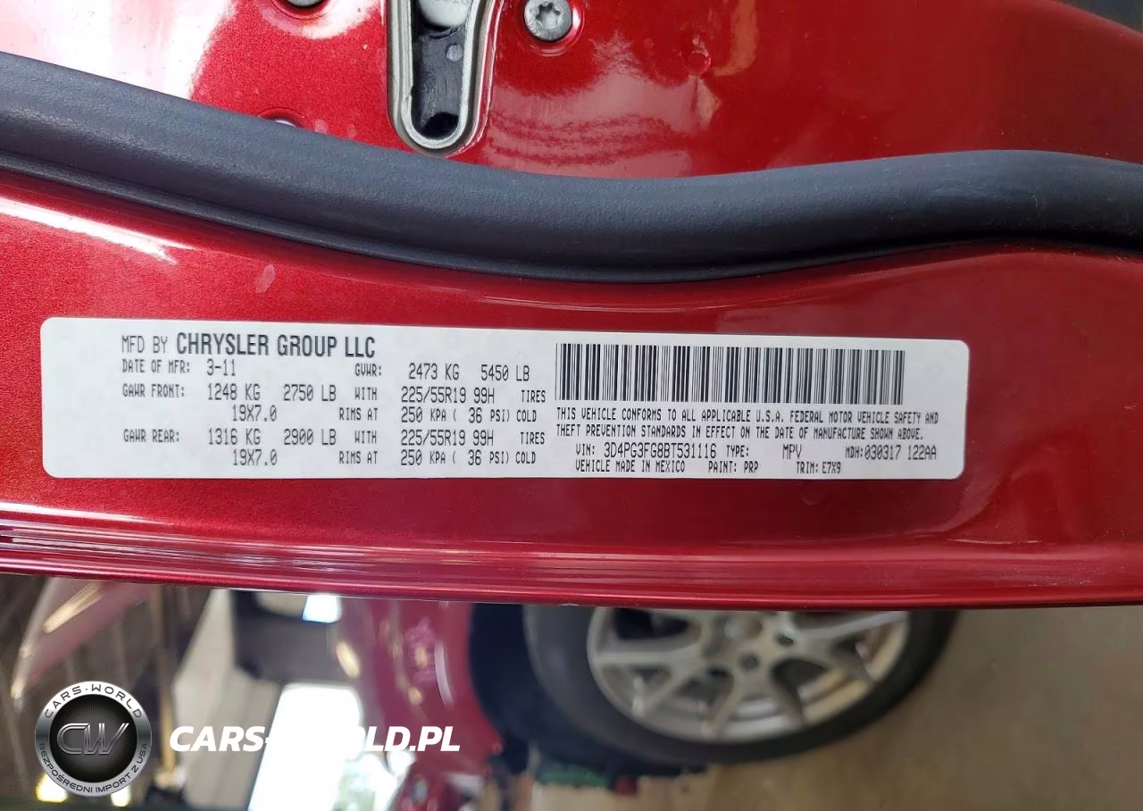 2011 Dodge Journey Crew VIN:3D4PG3FG8BT531116 - 14