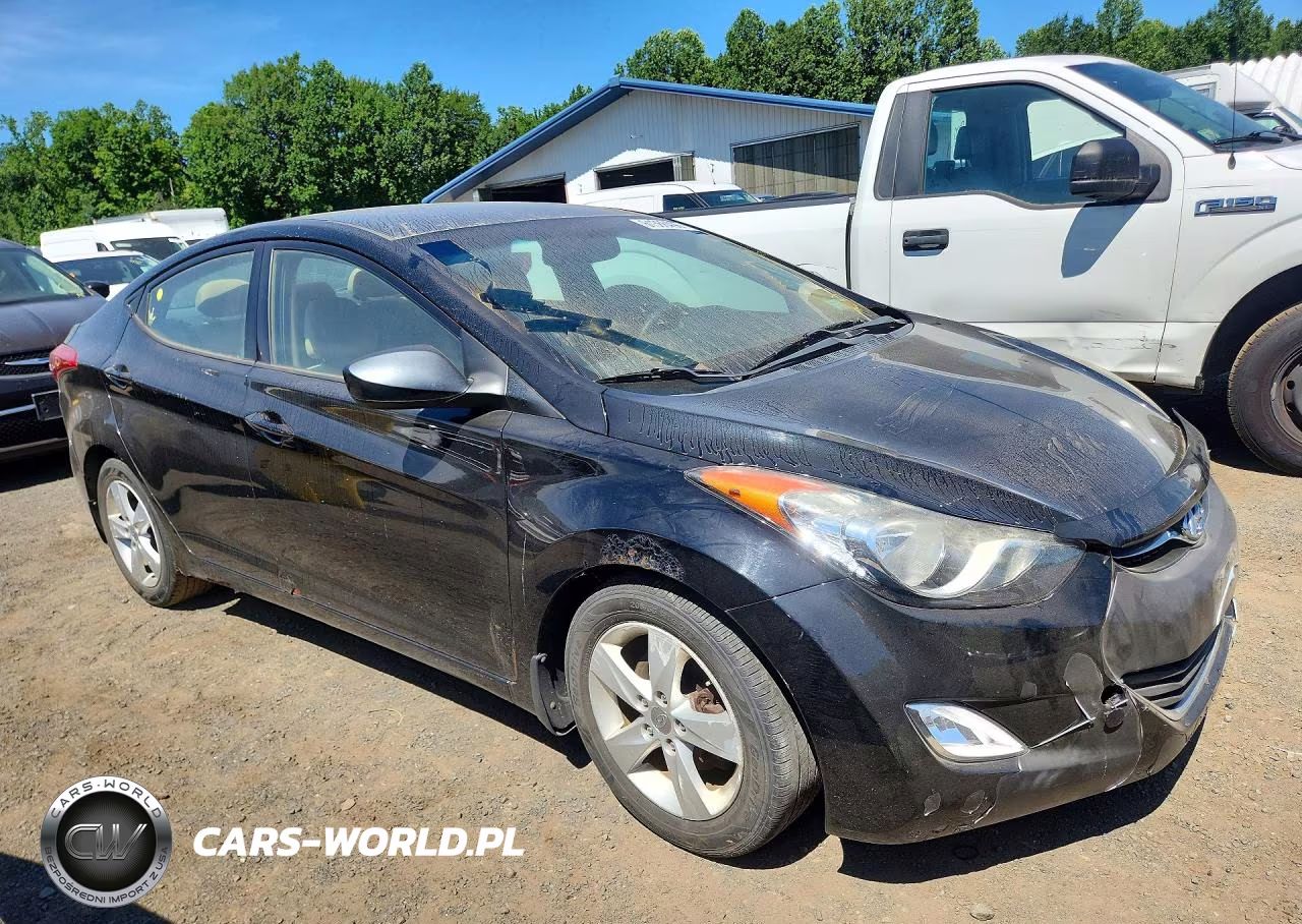2013 Hyundai Elantra Gls VIN:5NPDH4AE2DH260260 - 4