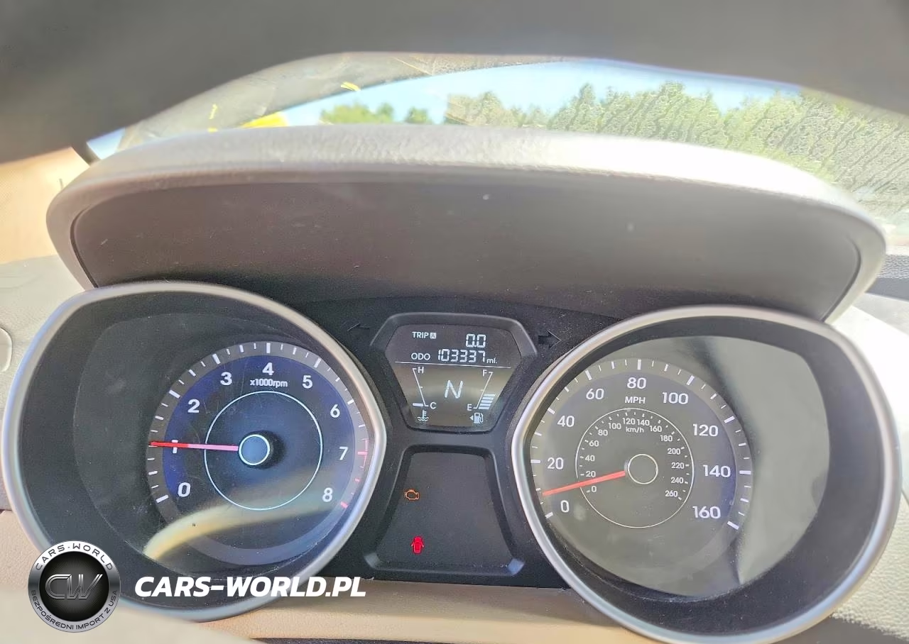 2013 Hyundai Elantra Gls VIN:5NPDH4AE2DH260260 - 9