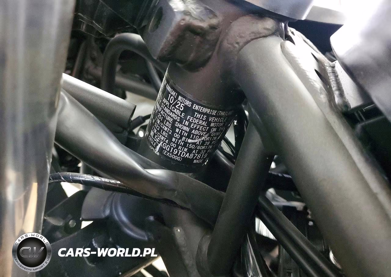 2026 Kawasaki Ex500 VIN:ML5EXGG19TDA87819 - 10