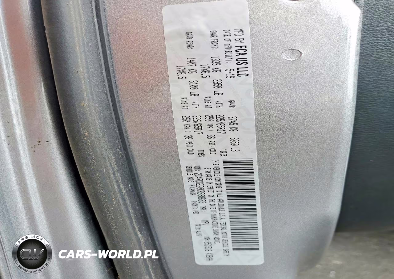 2019 Dodge Grand Caravan Gt VIN:2C4RDGEG0KR688665 - 14