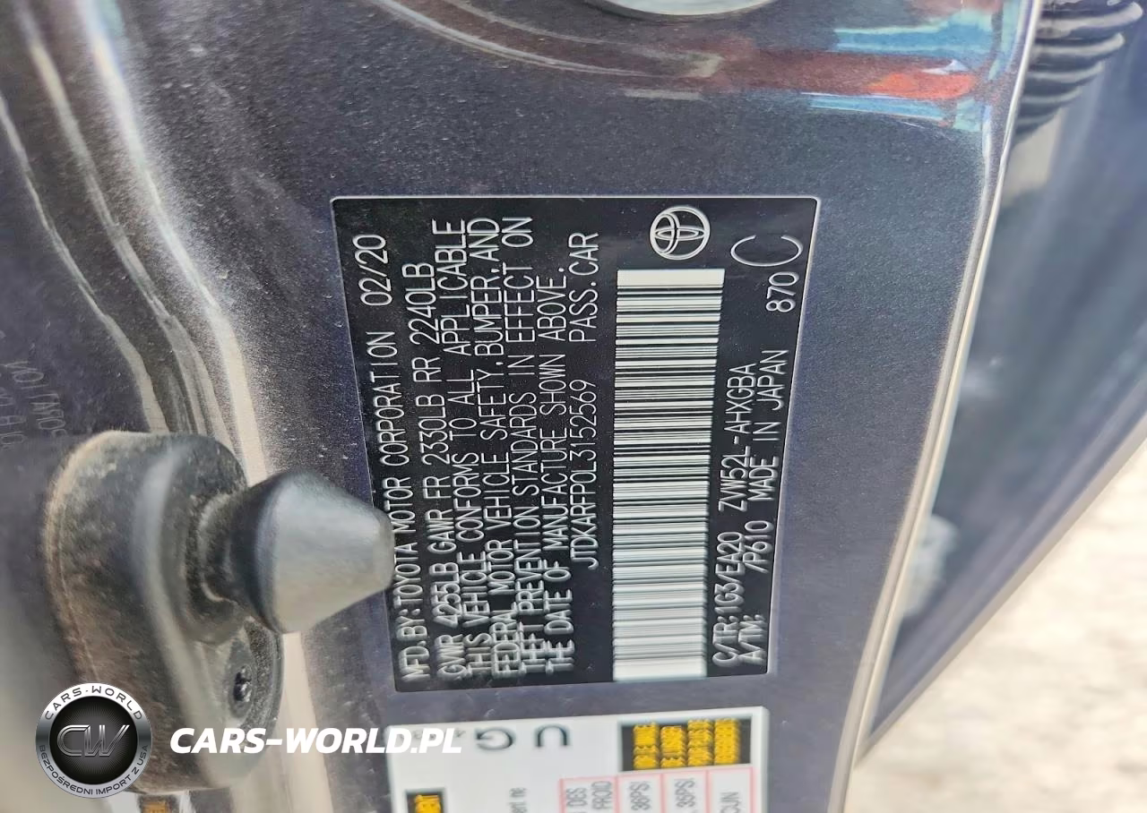 2020 Toyota Prius Prime Limited VIN:JTDKARFP0L3152569 - 13