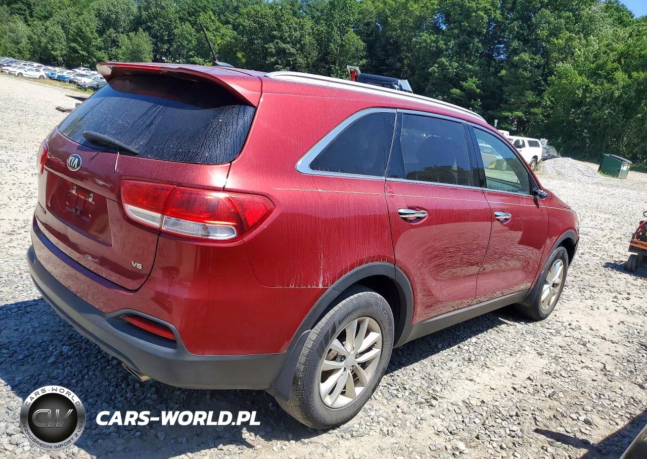 2017 Kia Sorento Lx V6 VIN:5XYPGDA5XHG313008 - 3