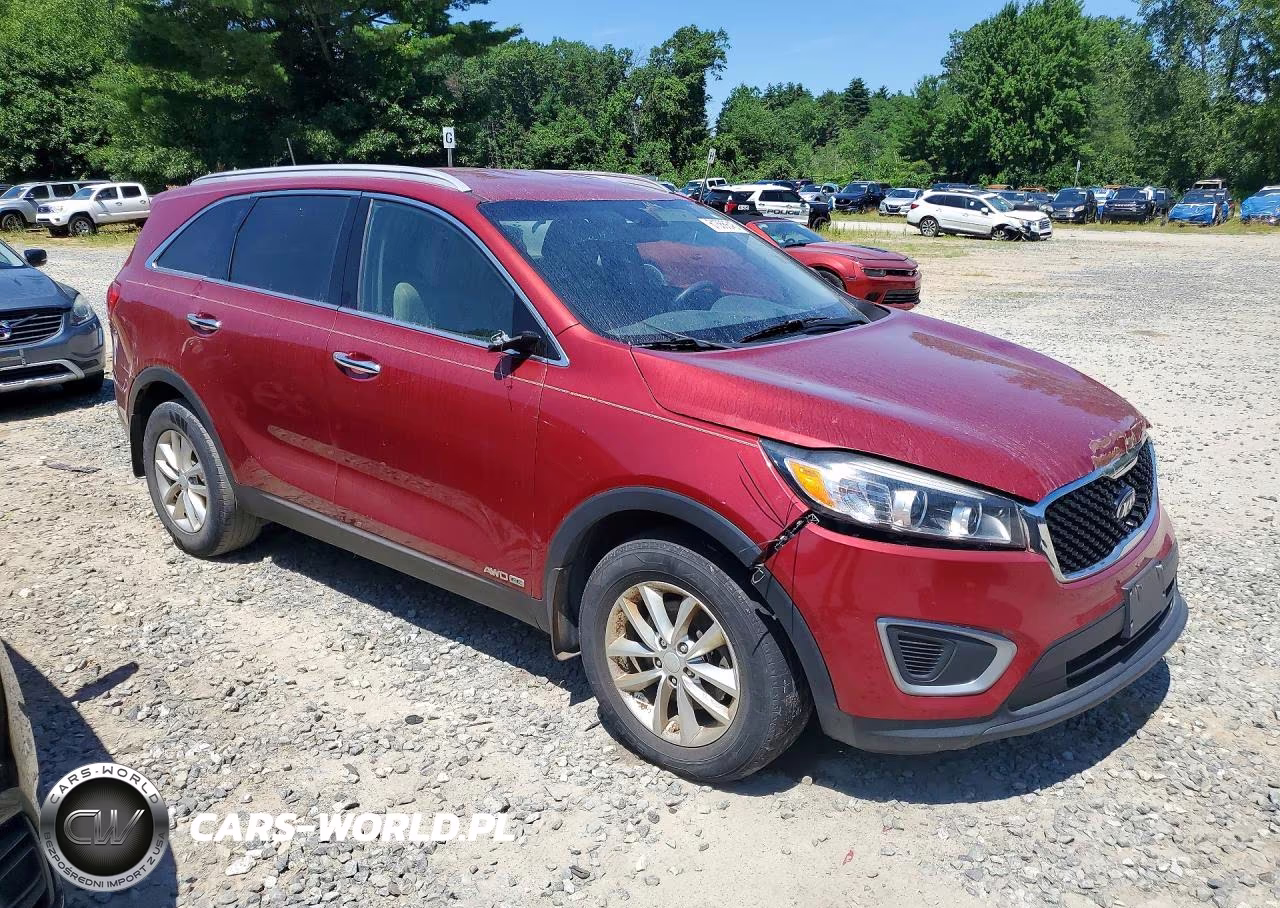2017 Kia Sorento Lx V6 VIN:5XYPGDA5XHG313008 - 4