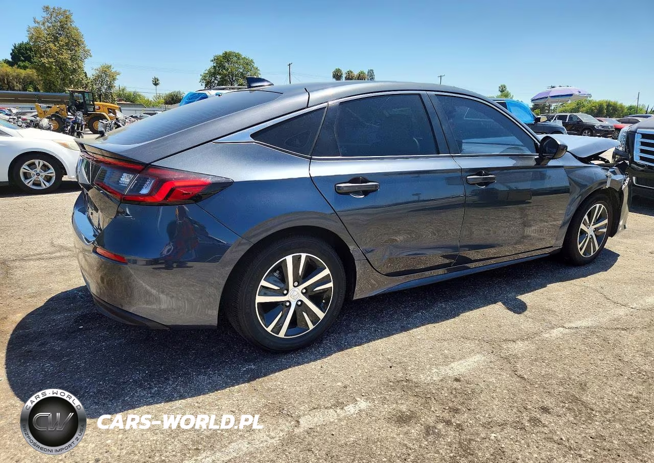 2022 Honda Civic Lx VIN:19XFL2H53NE023431 - 3