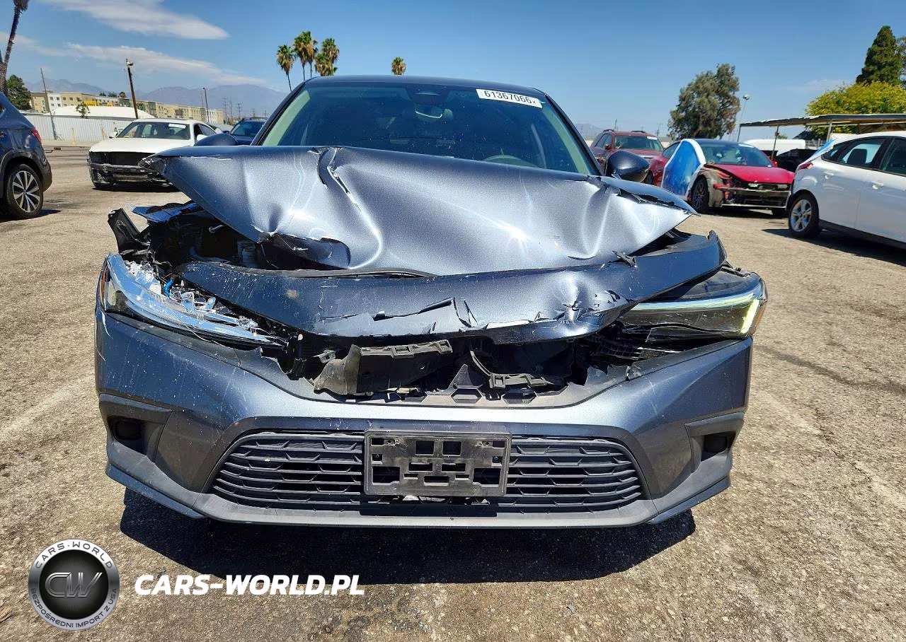 2022 Honda Civic Lx VIN:19XFL2H53NE023431 - 5