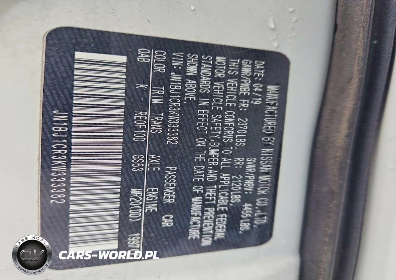 2019 Nissan Rogue Sport Sl VIN:JN1BJ1CR3KW333382 - 14