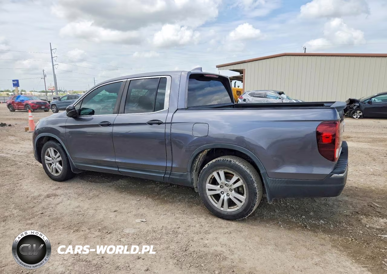 2019 Honda Ridgeline Rt VIN:5FPYK2F21KB005656 - 2