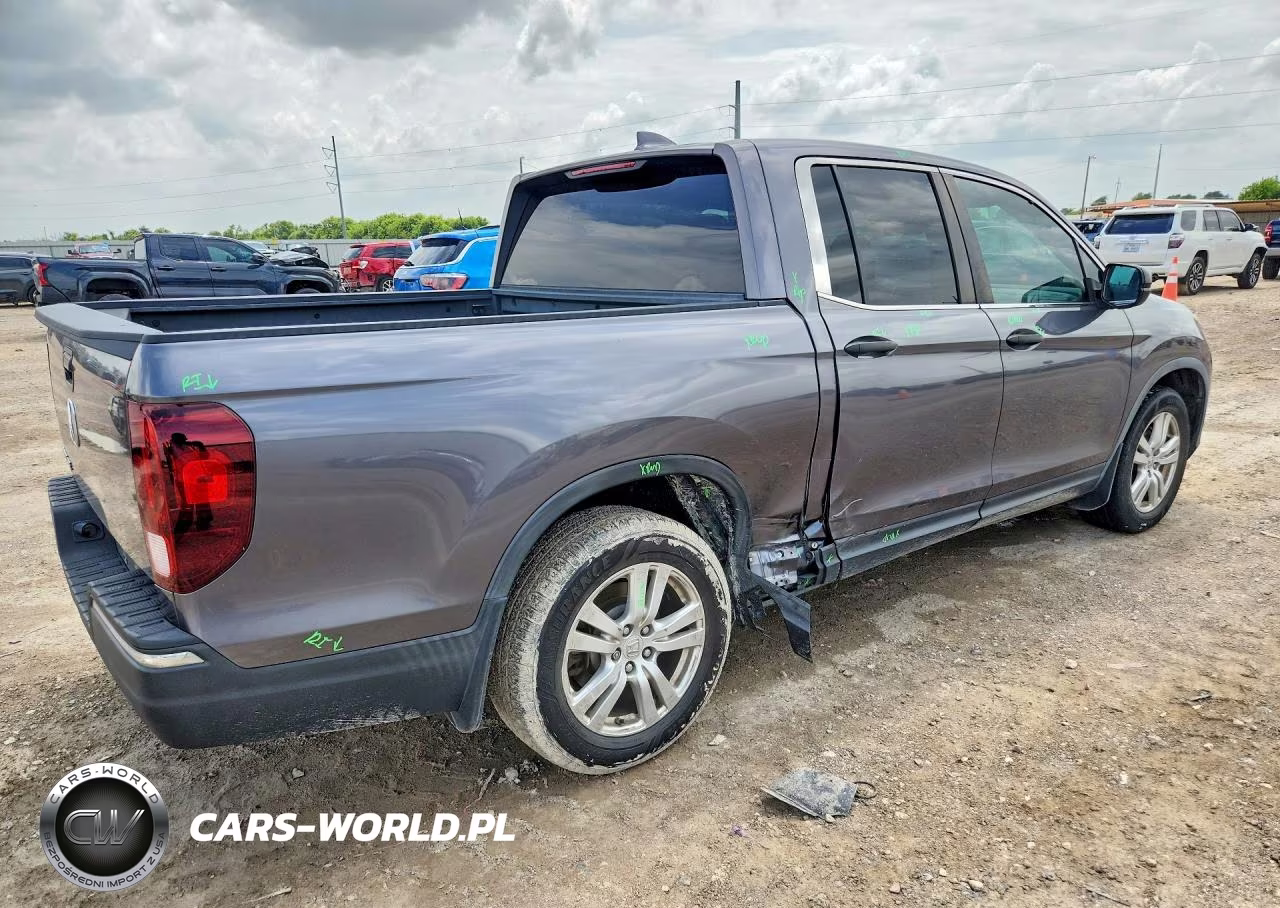 2019 Honda Ridgeline Rt VIN:5FPYK2F21KB005656 - 3