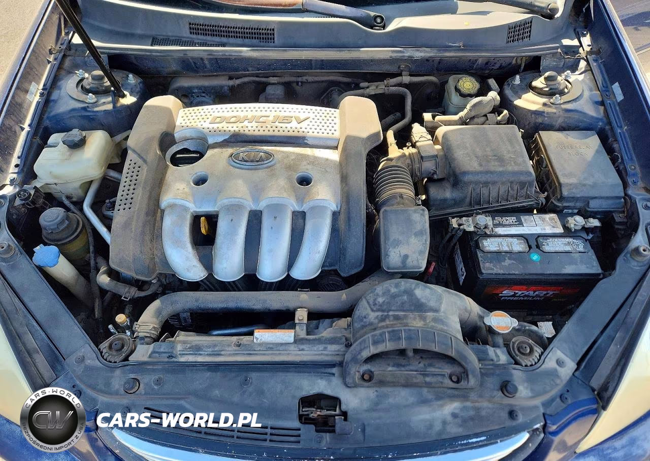 2006 Kia Optima Lx VIN:KNAGE123X65039572 - 11