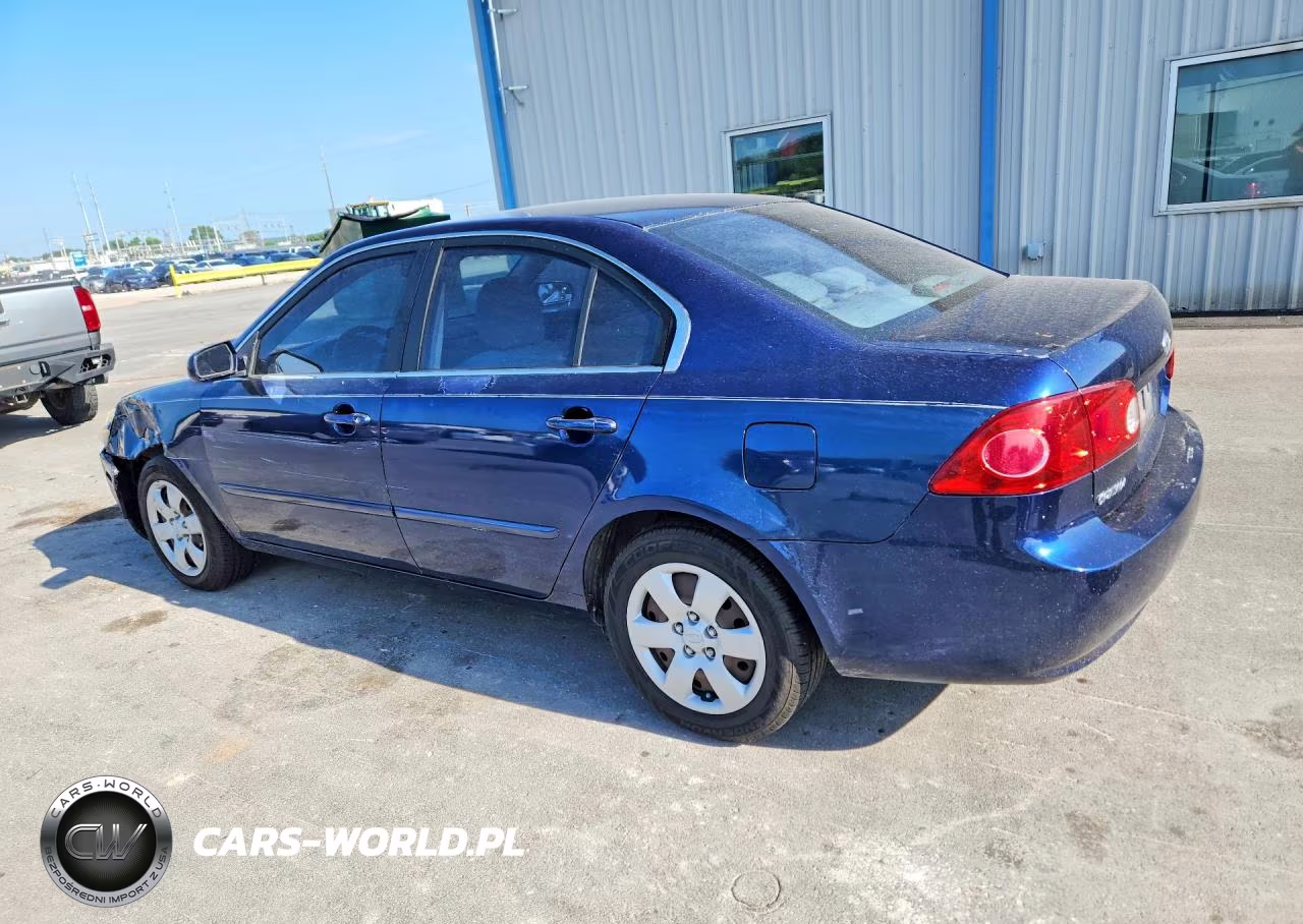 2006 Kia Optima Lx VIN:KNAGE123X65039572 - 2