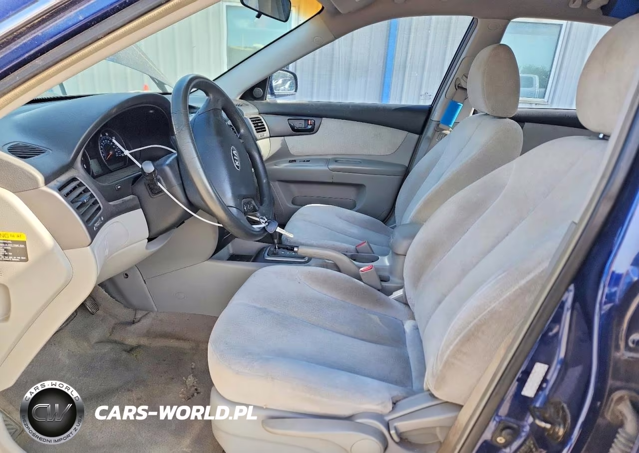 2006 Kia Optima Lx VIN:KNAGE123X65039572 - 7