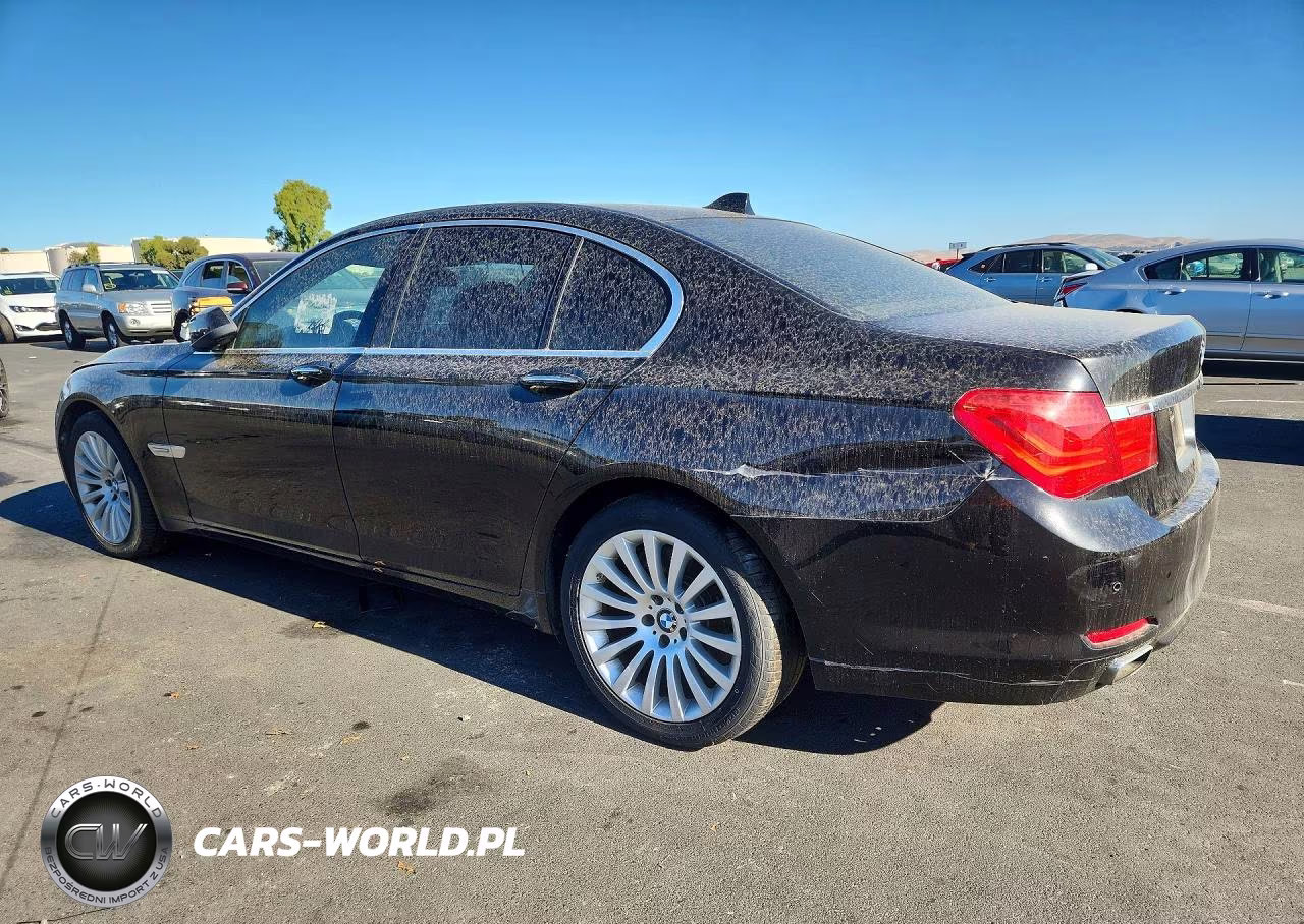 2012 BMW 750 I VIN:WBAKA8C50CCY37827 - 2