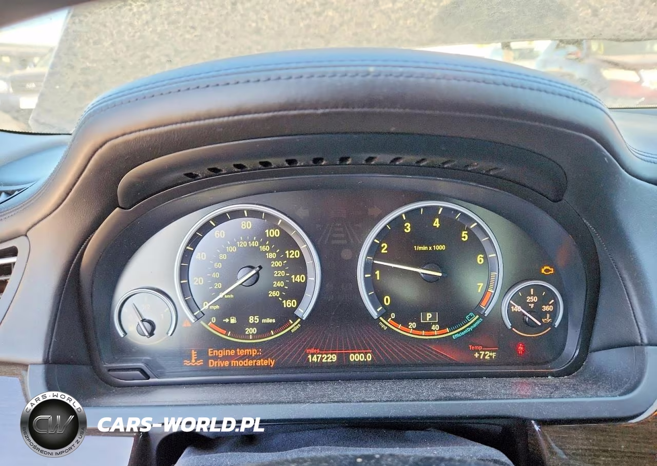 2012 BMW 750 I VIN:WBAKA8C50CCY37827 - 9
