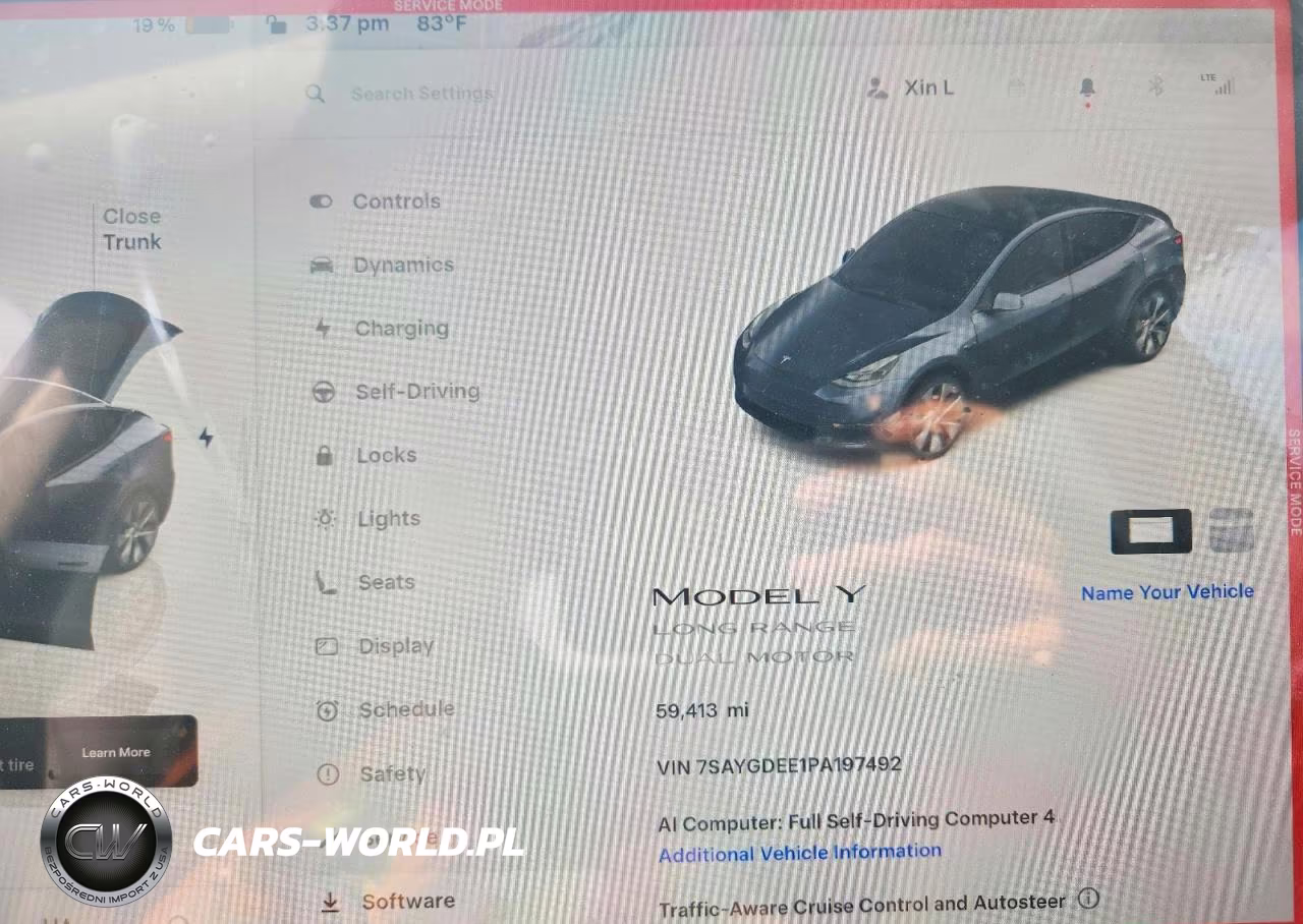 2023 Tesla Model Y VIN:7SAYGDEE1PA197492 - 9