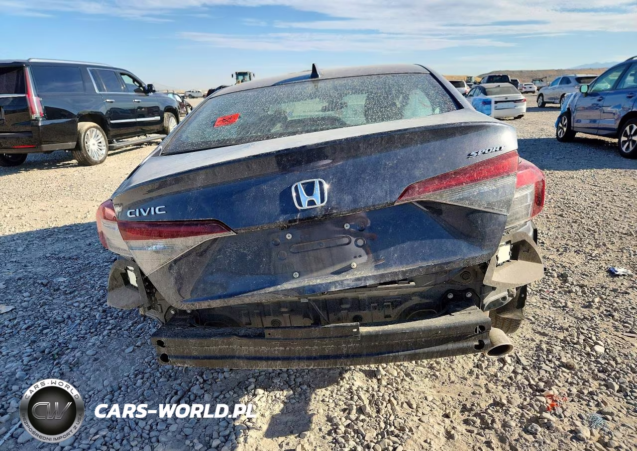 2025 Honda Civic Sport VIN:2HGFE2F51SH579736 - 6