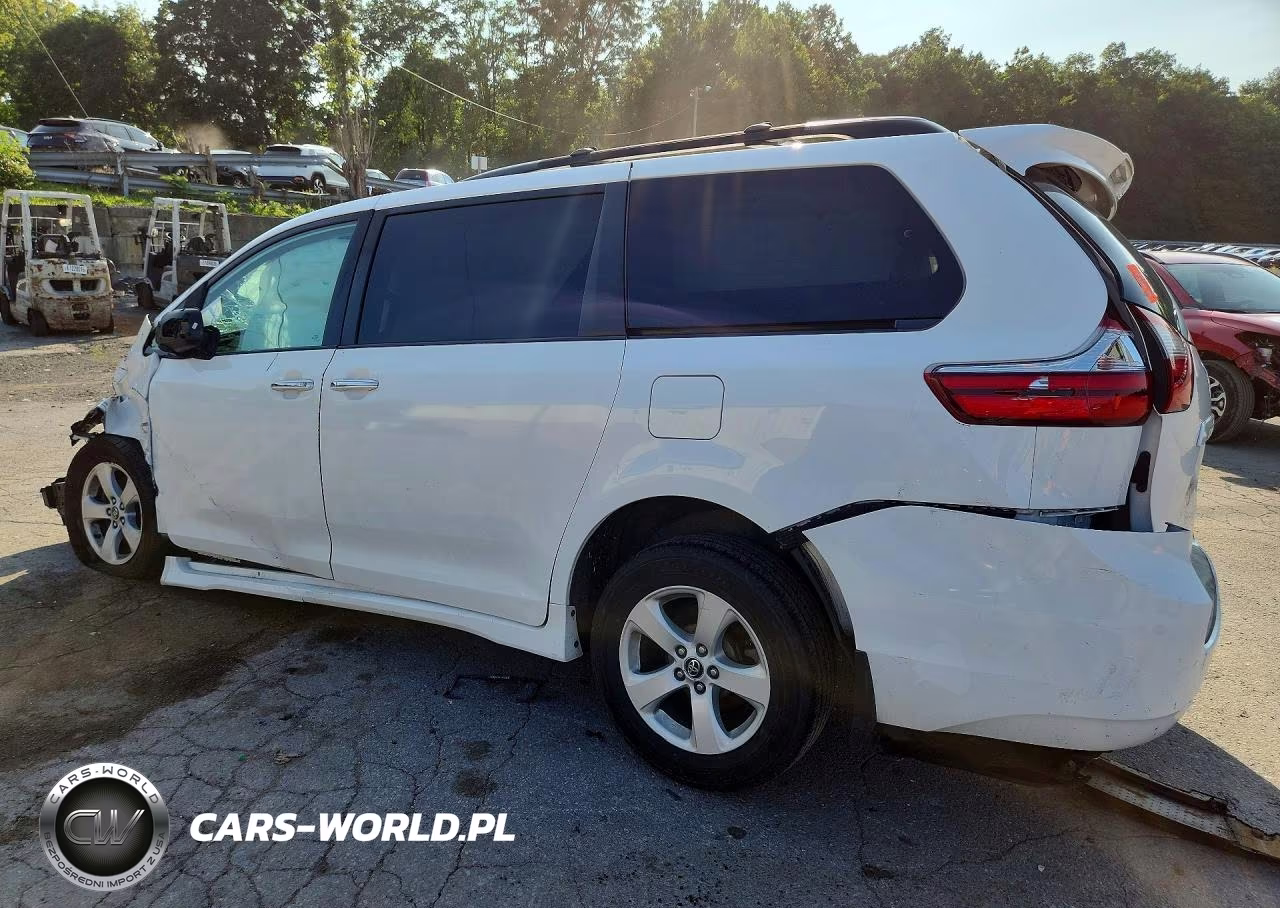 2019 Toyota Sienna Le VIN:5TDKZ3DC4KS975198 - 2