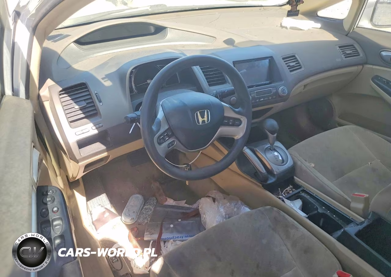 2008 Honda Civic Hybrid VIN:JHMFA36288S019640 - 8