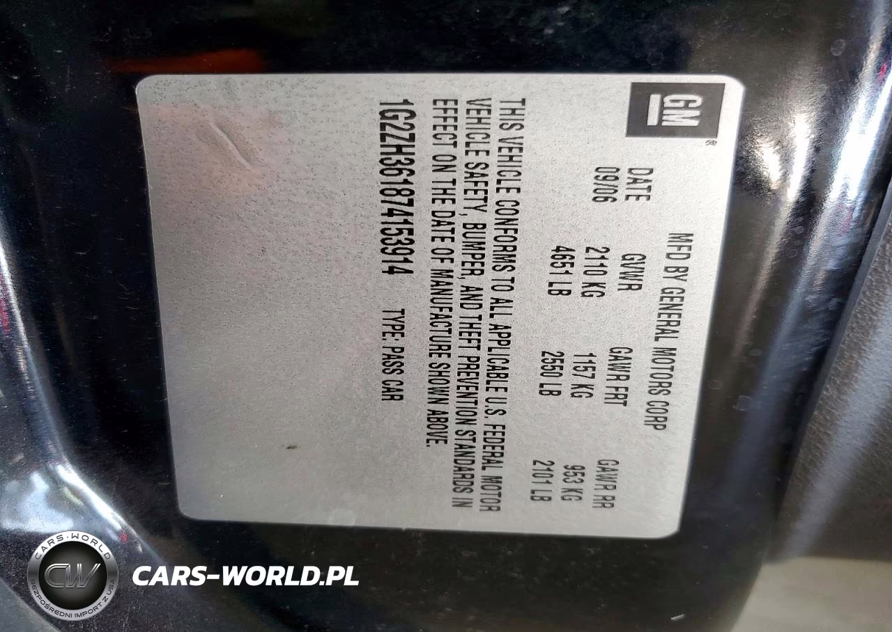2007 Pontiac G6 Gt VIN:1G2ZH361874153914 - 12