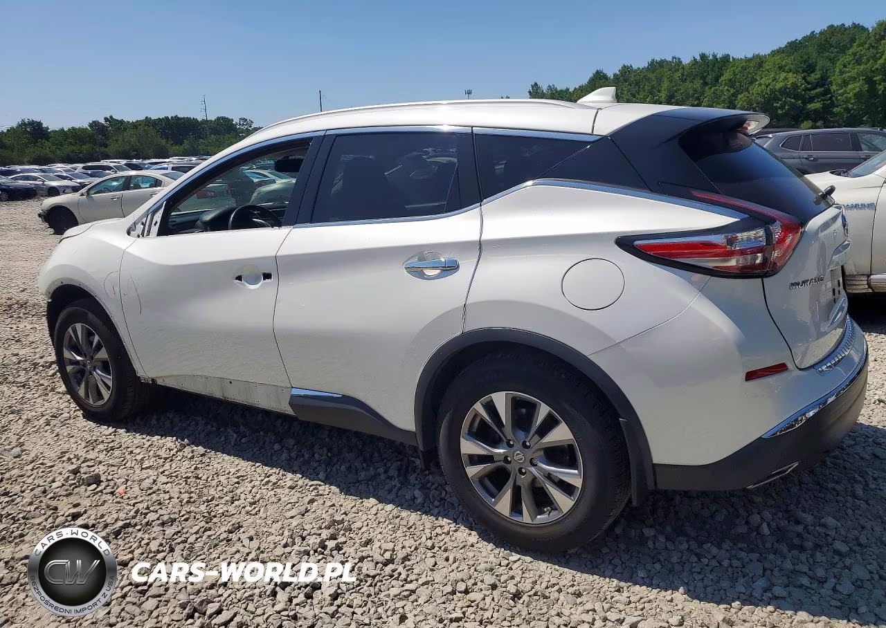 2017 Nissan Murano Sl VIN:5N1AZ2MHXHN187456 - 2
