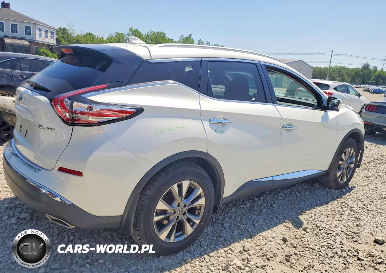 2017 Nissan Murano Sl VIN:5N1AZ2MHXHN187456 - 3