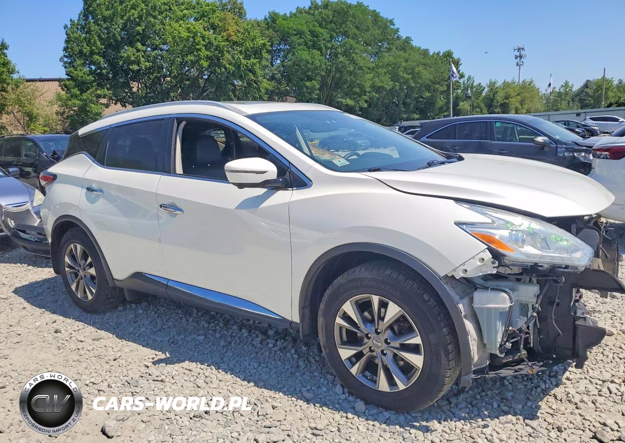 2017 Nissan Murano Sl VIN:5N1AZ2MHXHN187456 - 4