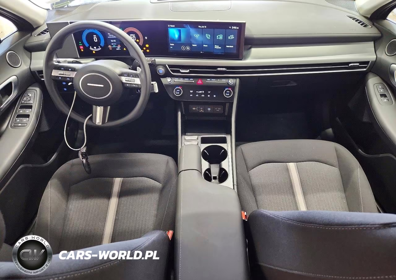 2026 Hyundai Sonata Hybrid Blue VIN:KMHL24JJ8TA172714 - 8